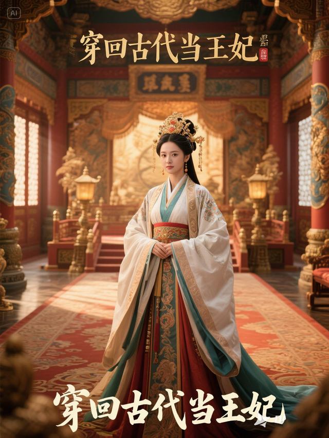 穿回古代当王妃封面
