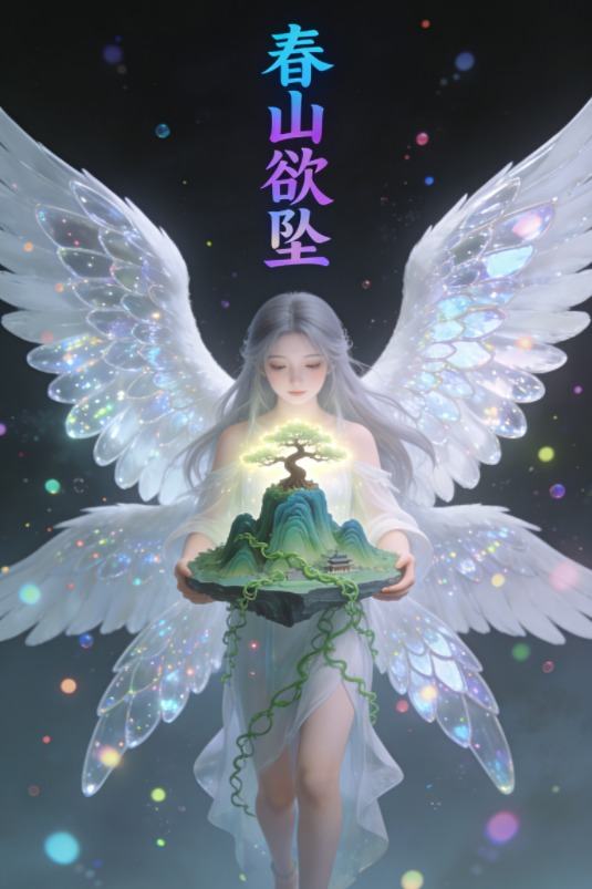 春山欲坠封面
