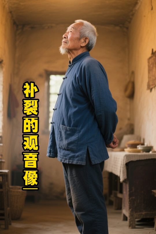 补裂的观音像封面