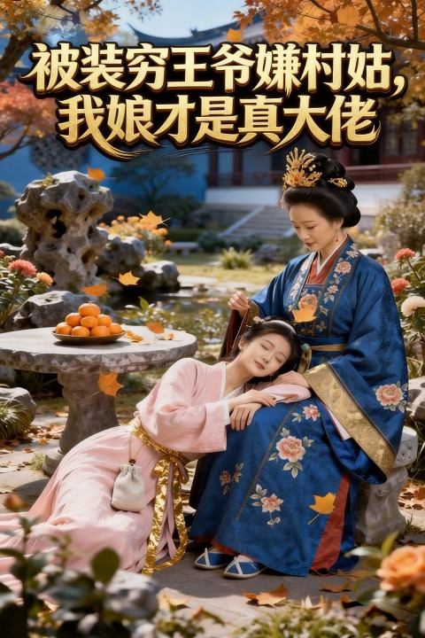 被装穷王爷嫌村姑,我娘才是真大佬封面