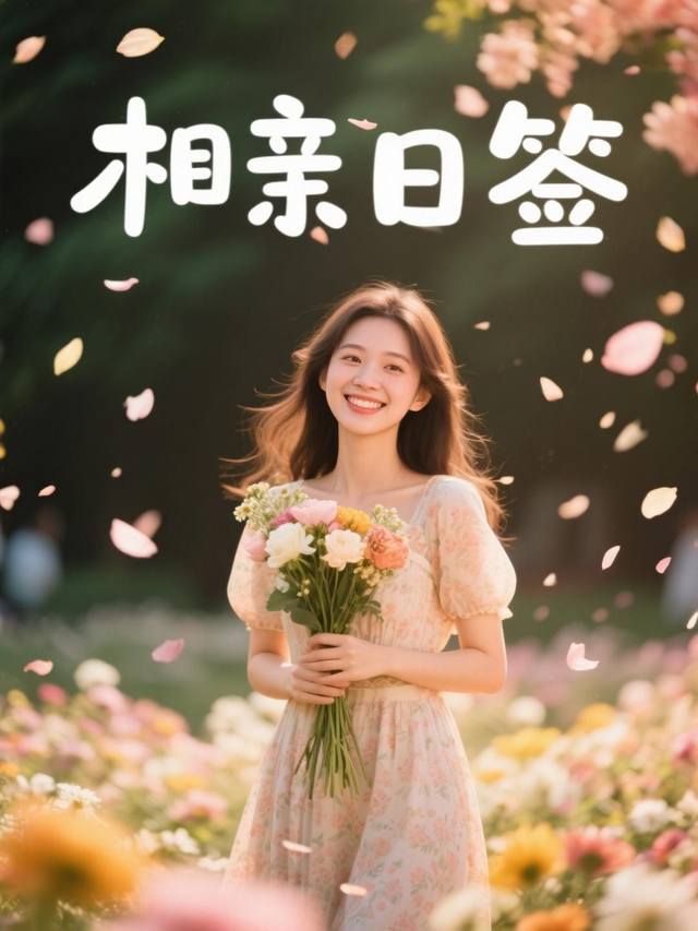 相亲日签封面