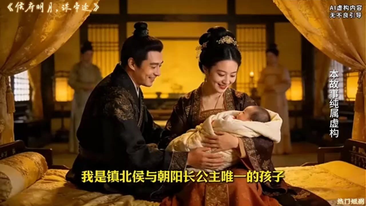 侯府明月，谋帝途封面