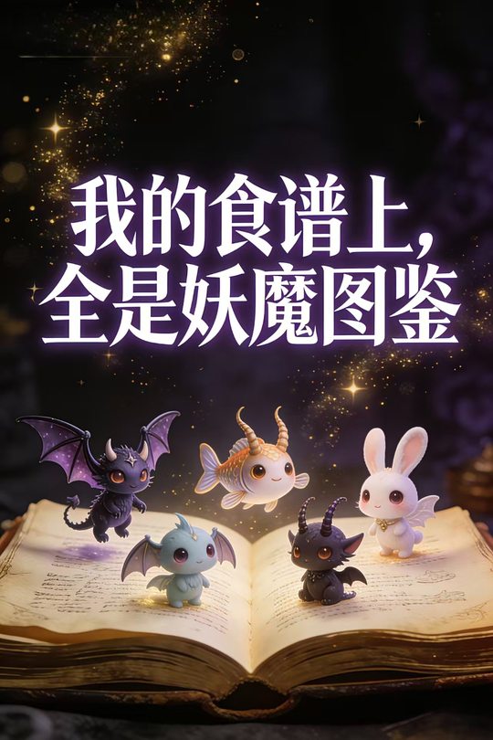 我的食谱上,全是妖魔图鉴封面