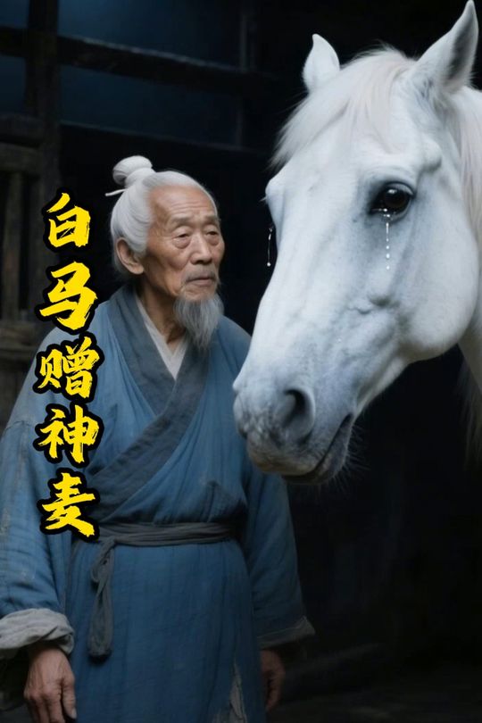 白马赠神麦封面
