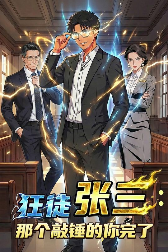 狂徒张三:那个敲锤的,你完了封面