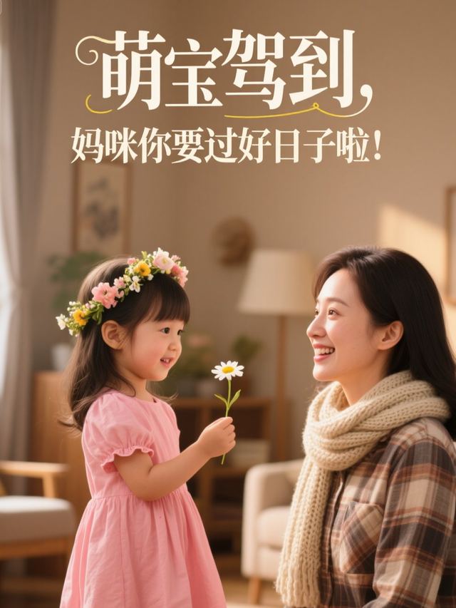 萌宝驾到,妈咪你要过好日子啦!封面