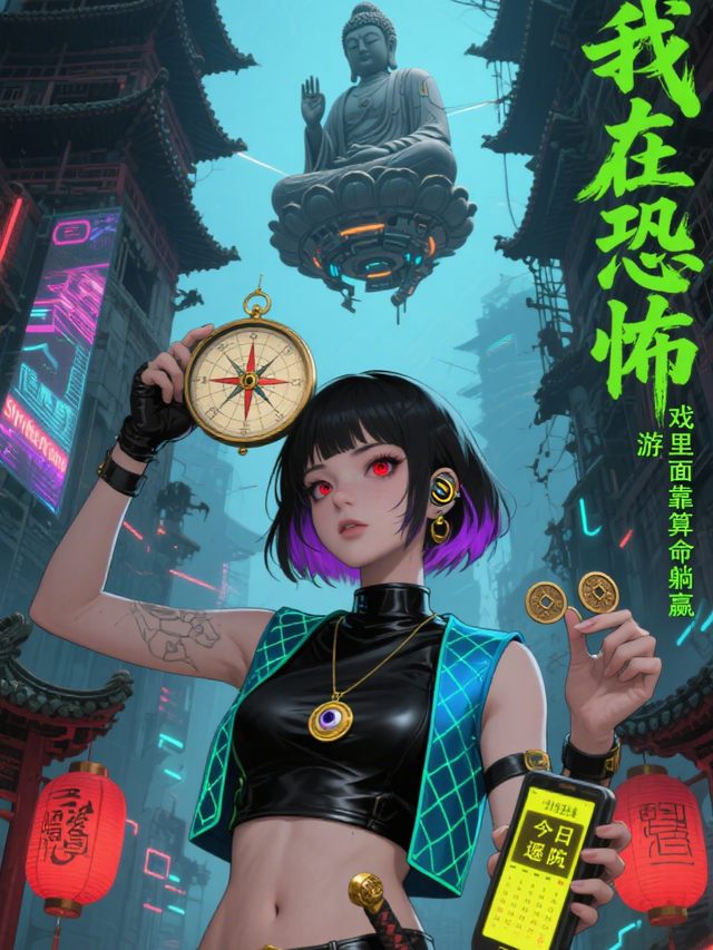 我在恐怖游戏里靠算命躺赢封面
