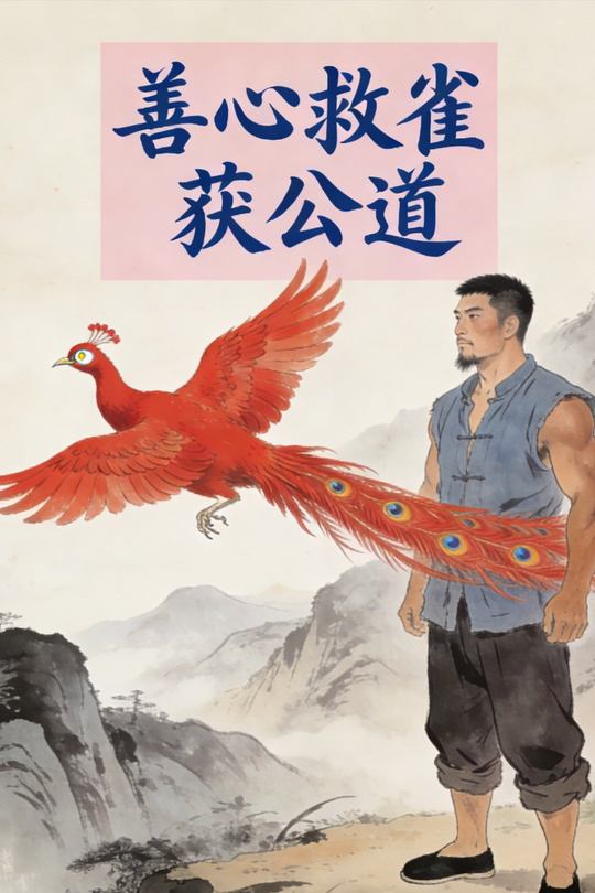 善心救雀获公道封面