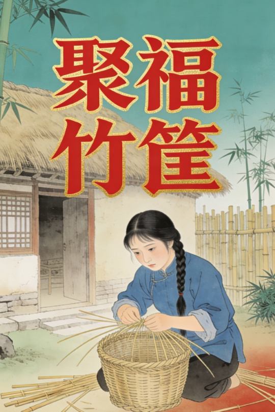 聚福竹筐封面