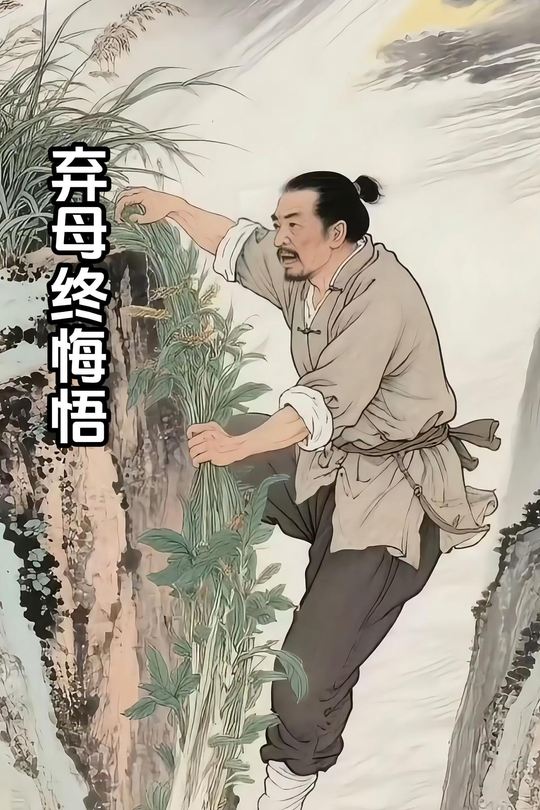 弃母终悔悟封面