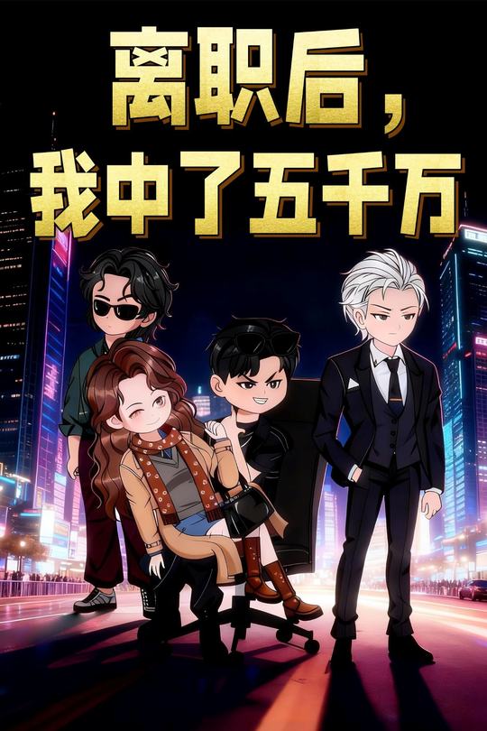 离职后,我中了五千万封面