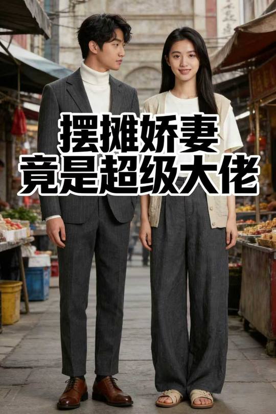 摆摊娇妻竟是超级大佬封面
