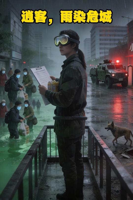 逍客，雨染危城封面