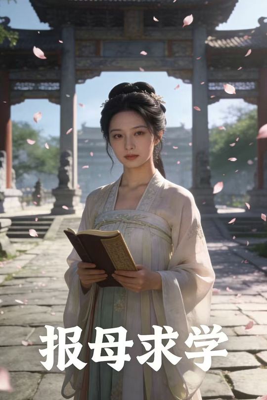报母求学封面