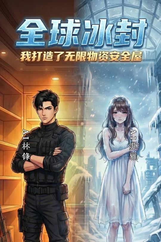 全球冰封,我打造了无限物资安全屋。封面