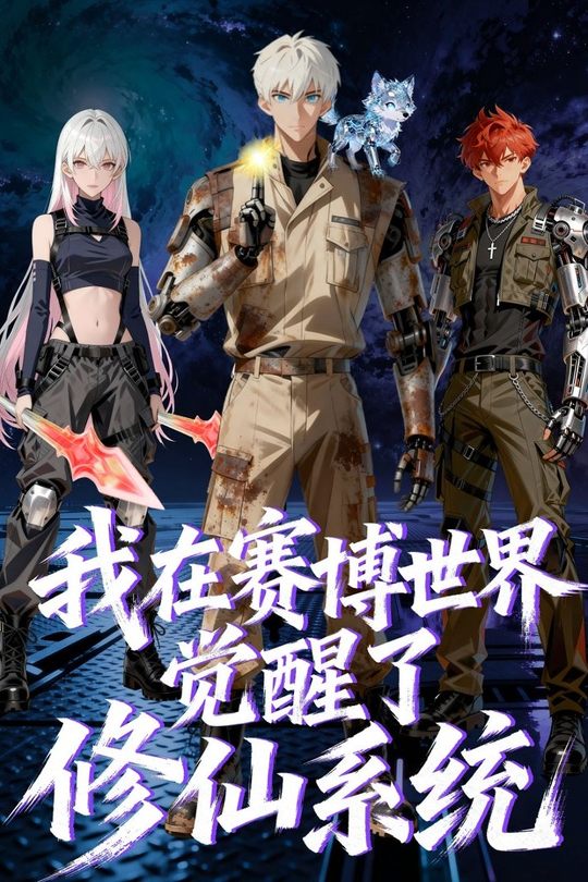 我在赛博世界觉醒了修仙系统封面