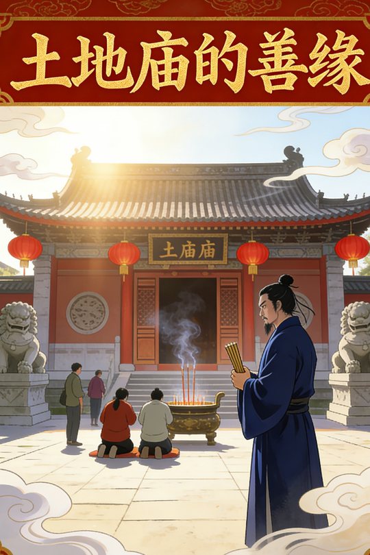 土地庙的善缘封面