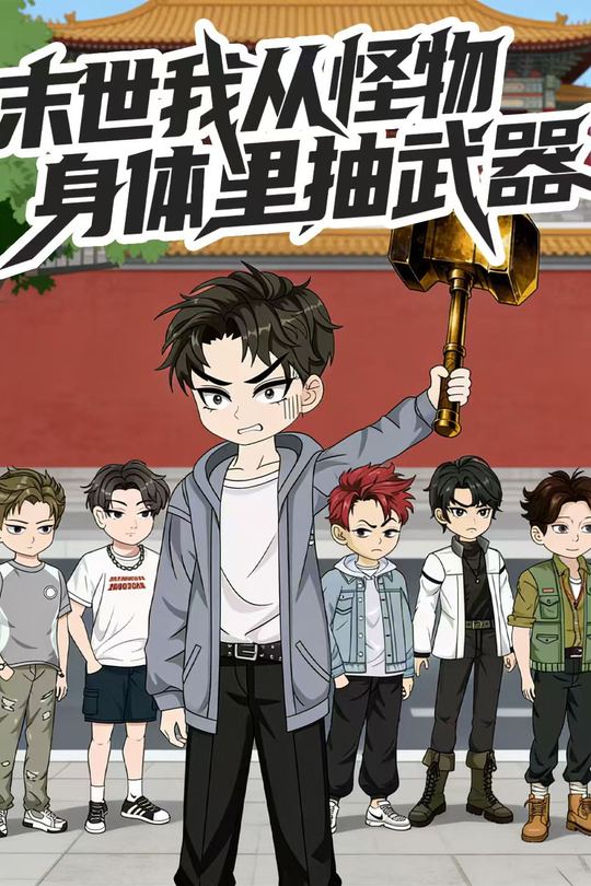 末世我从怪物身体里抽武器封面