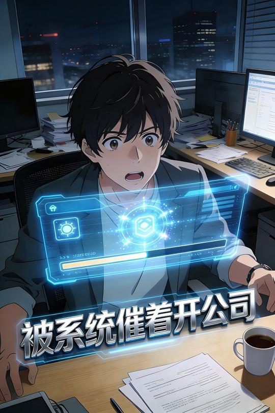 被系统催着开公司封面