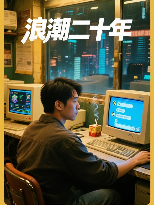 浪潮二十年封面