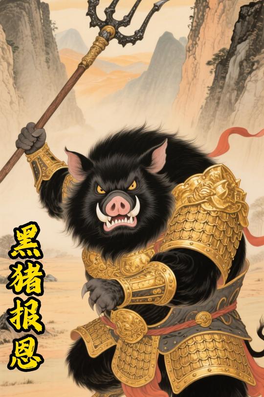 黑猪报恩封面
