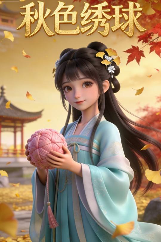 秋色绣球封面