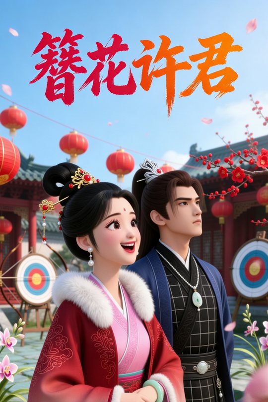 簪花许君封面