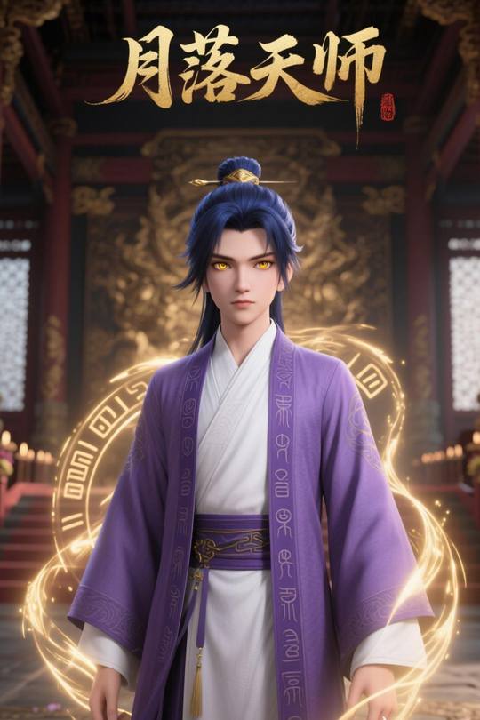 月落天师封面