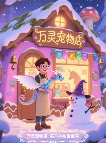 万灵宠物店:买只神龙当坐骑封面