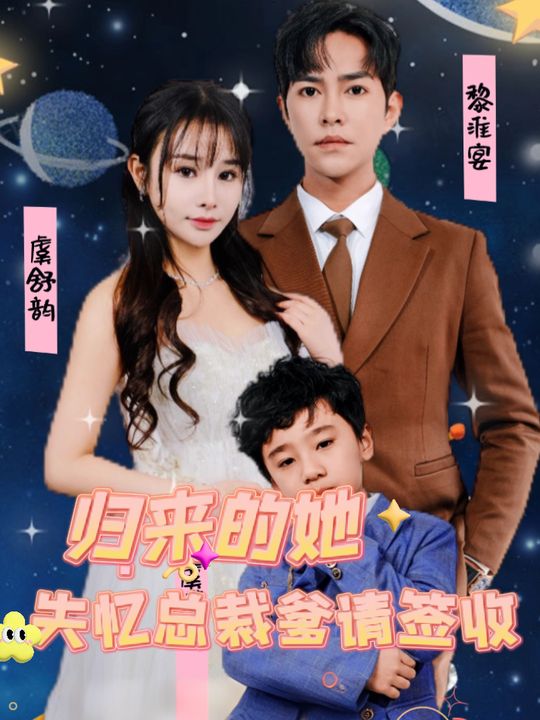 归来的她,失忆总裁请签收封面