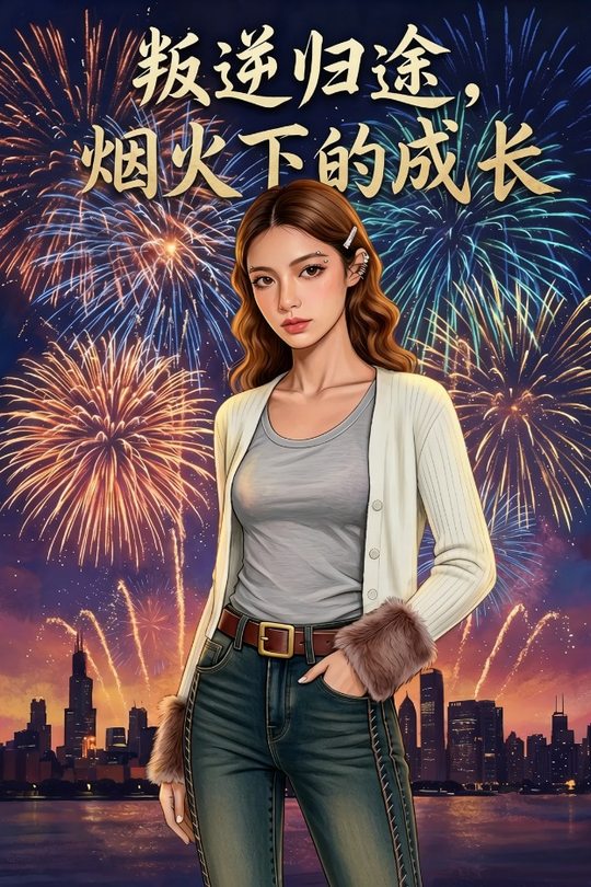 叛逆归途,烟火下的成长封面