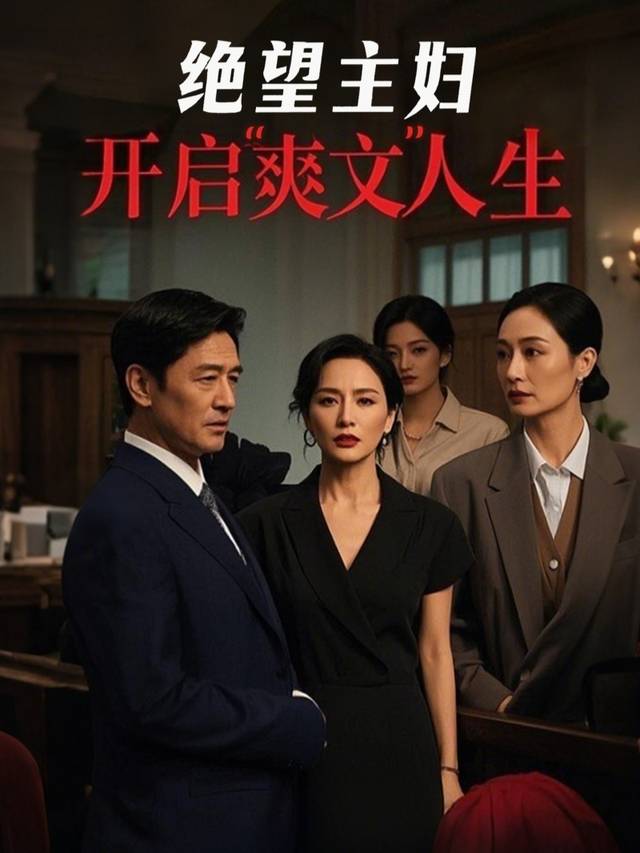 绝望主妇开启“爽文”人生封面