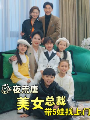 一夜荒唐美女总裁带5娃找上门封面