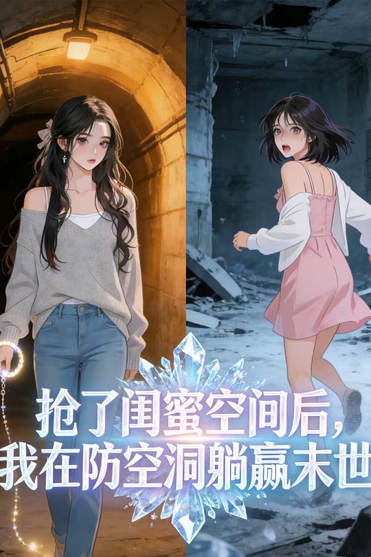 抢了闺蜜空间后，我在防空洞躺赢末世封面