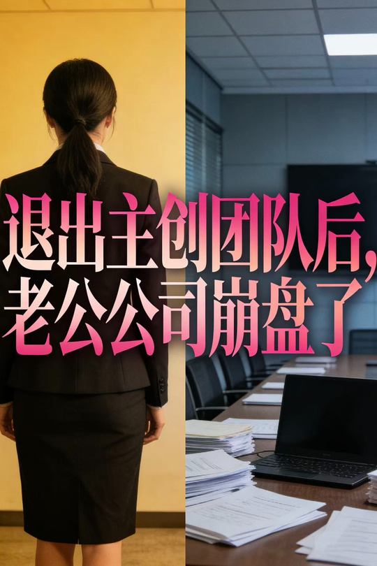 退出主创团队后,老公公司崩盘了封面