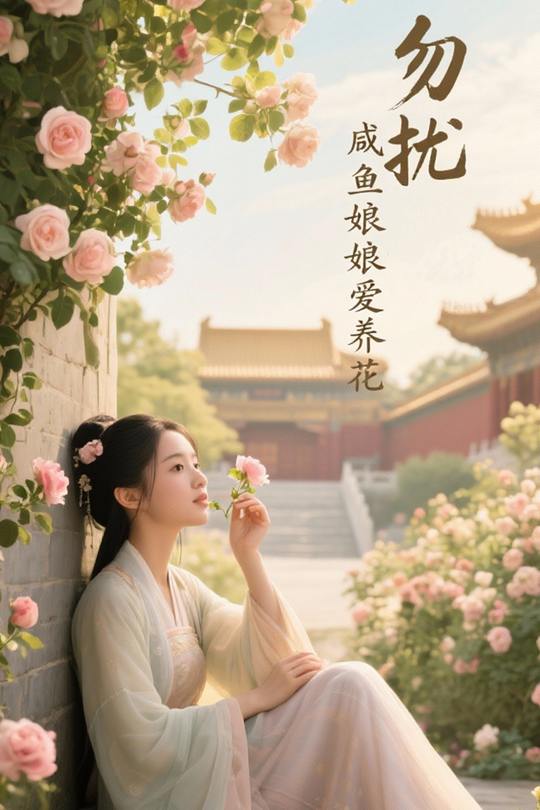 勿扰，咸鱼娘娘爱养花封面