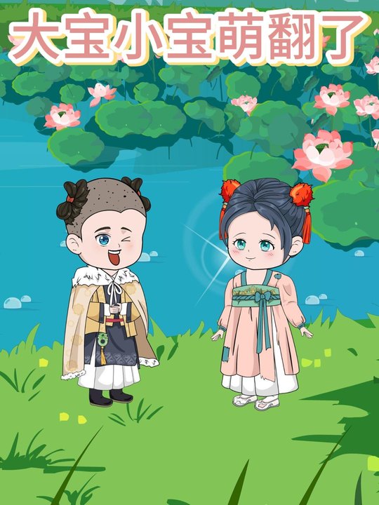 大宝小宝萌翻了封面