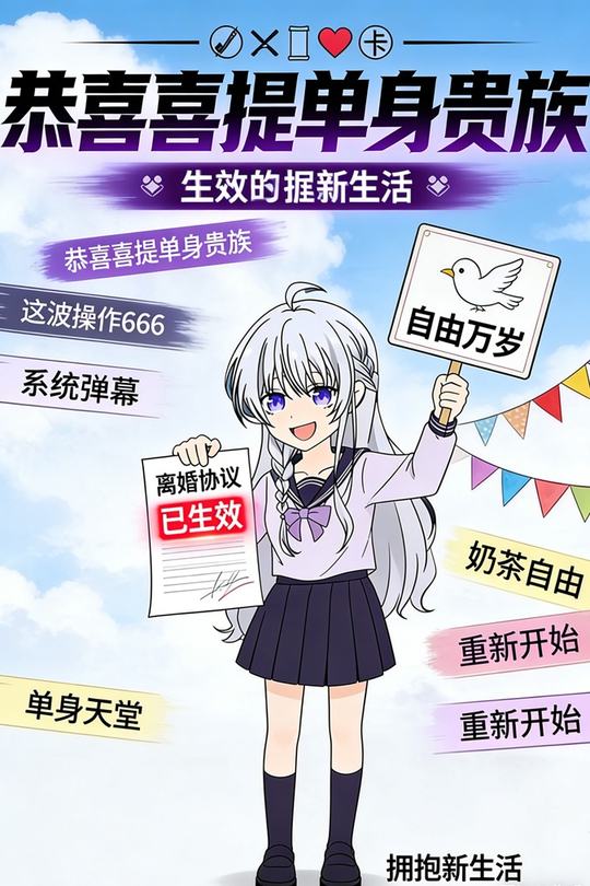 恭喜喜提单身贵族封面