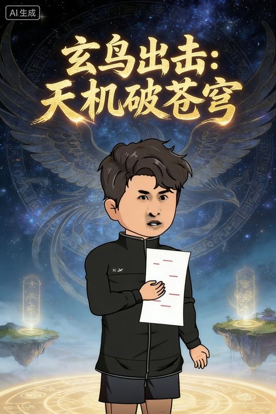 玄鸟出击:天机破苍穹封面