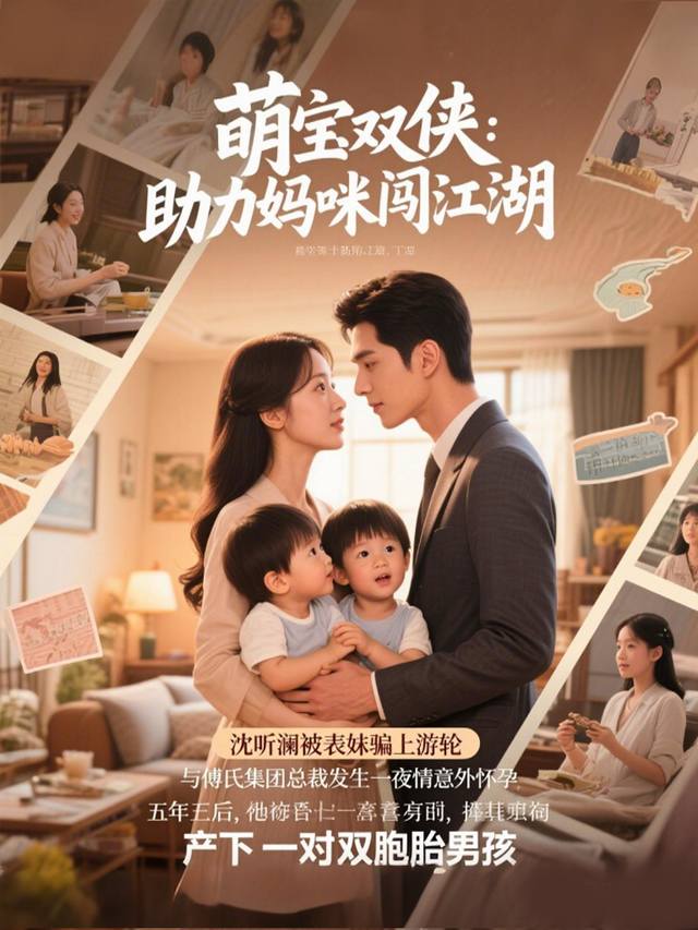 萌宝双侠：助力妈咪闯江湖封面