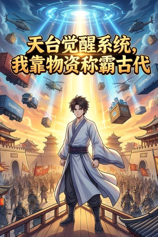天台觉醒系统,我靠物资称霸古代封面