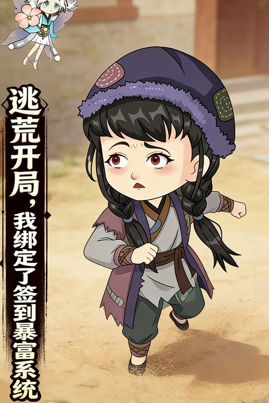 逃荒开局,我绑定了签到暴富系统封面