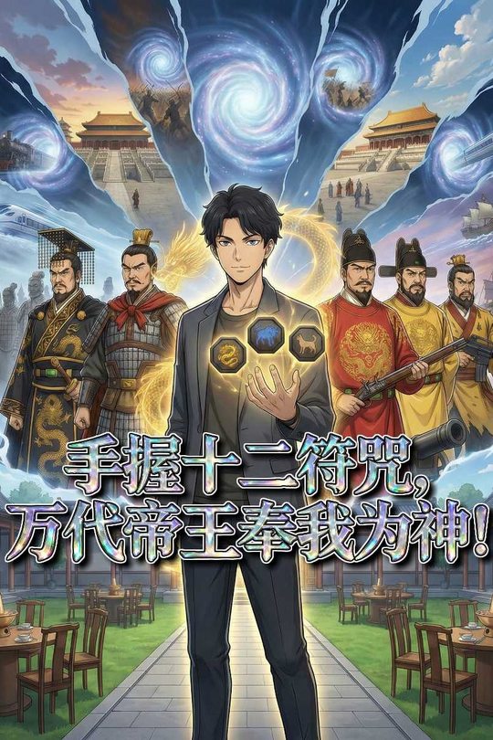 手握十二符咒,万代帝王奉我为神!封面
