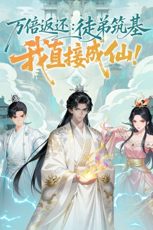万倍返还:徒弟筑基我直接成仙!封面