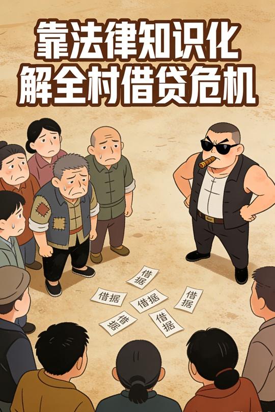 靠法律知识化解全村借贷危机封面