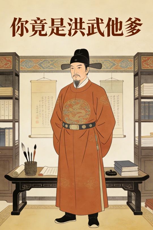 你竟是洪武他爹封面