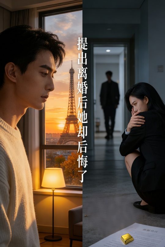 提出离婚后她却后悔了封面
