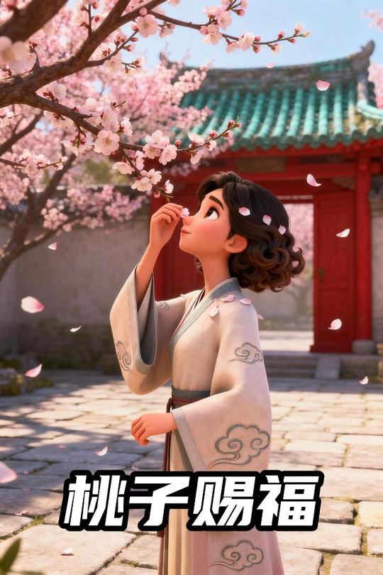 桃子赐福封面