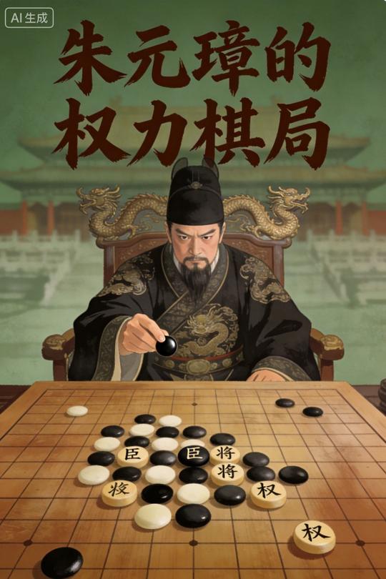 朱元璋的权力棋局封面