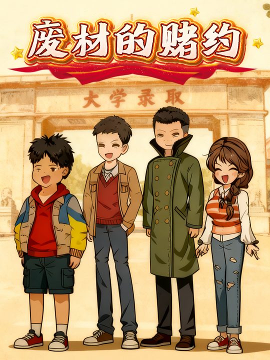 废材的赌约封面